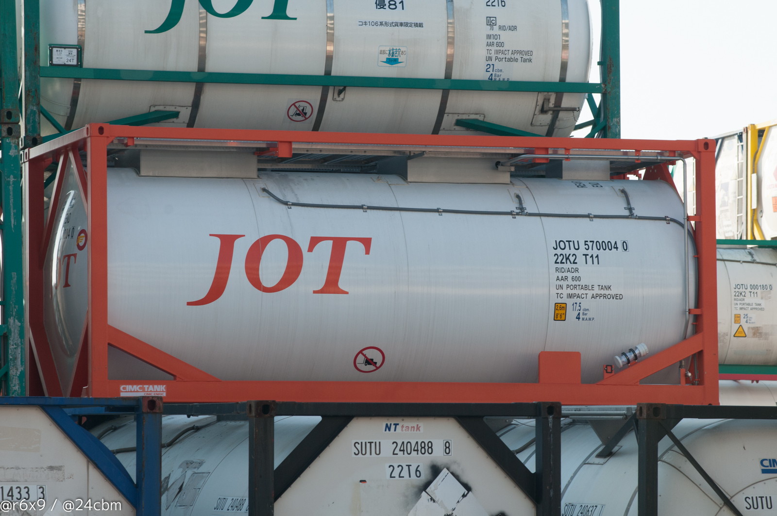 JOTU 570004 0 | ISOタンクコンテナデータベース